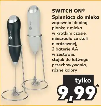 Kaufland SWITCH ON Spieniacz do mleka oferta