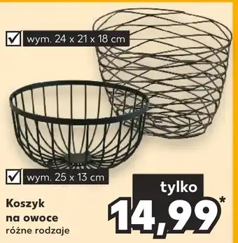 Kaufland Koszyk na owoce oferta