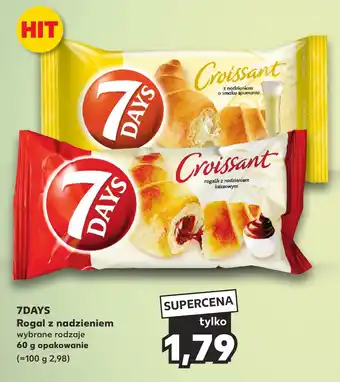 Kaufland 7DAYS Rogal z nadzieniem 60 g oferta