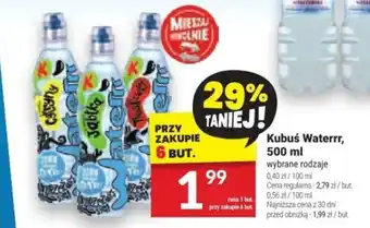 Twój Market Kubuś Waterrr, 500 ml oferta
