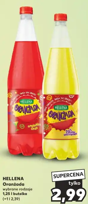Kaufland HELLENA Oranżada 1,25 I oferta