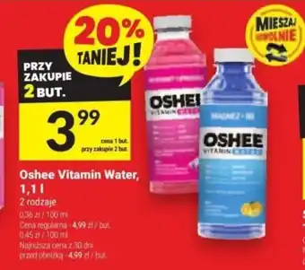 Twój Market Oshee Vitamin Water, 1,1 l oferta