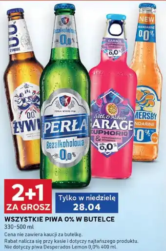WSZYSTKIE PIWA 0% W BUTELCE 330-500ml