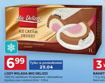 Stokrotka LODY ROLADA MIO DELIZZI 1000ml oferta