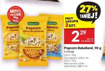 Twój Market Popcorn Bakalland, 90 g oferta
