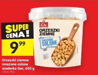 Twój Market Orzeszki ziemne smażone solone wiaderko Itac, 650 g oferta