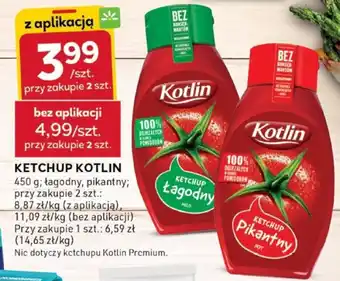 Stokrotka Optima KETCHUP KOTLIN 450g oferta