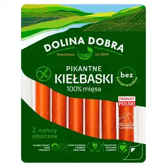 Kaufland Dolina Dobra Pikantne kiełbaski śniadaniowe 100 % mięsa 250 g oferta