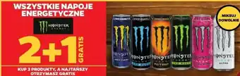 Netto WSZYSTKIE NAPOJE ENERGETYCZNE MONSTER oferta