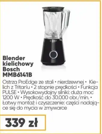 Max Elektro Blender kielichowy Bosch oferta