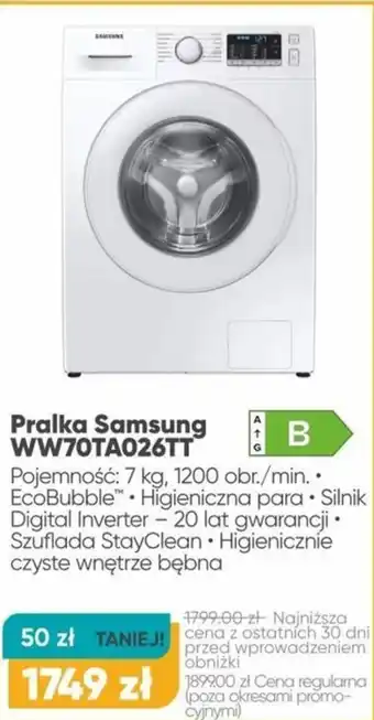 Max Elektro Pralka Samsung oferta