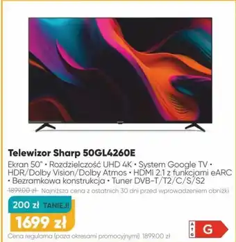 Max Elektro Telewizor Sharp oferta