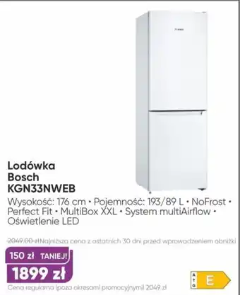 Max Elektro Lodówka Bosch oferta