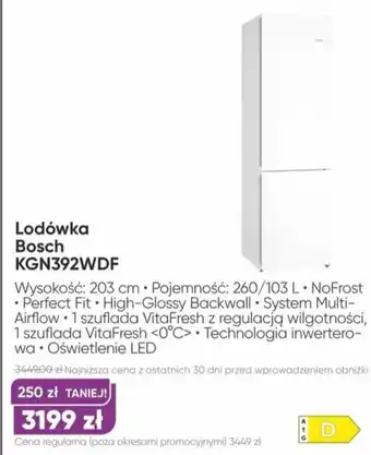 Max Elektro Lodówka Bosch oferta