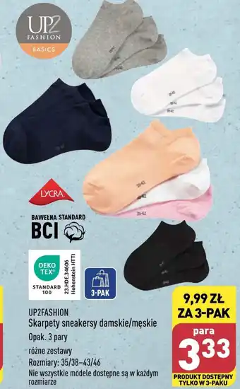 ALDI Skarpety Up2Fashion oferta