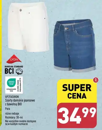 ALDI Szorty damskie Up2Fashion oferta