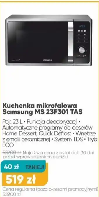 Max Elektro Kuchenka mikrofalowa Samsung oferta