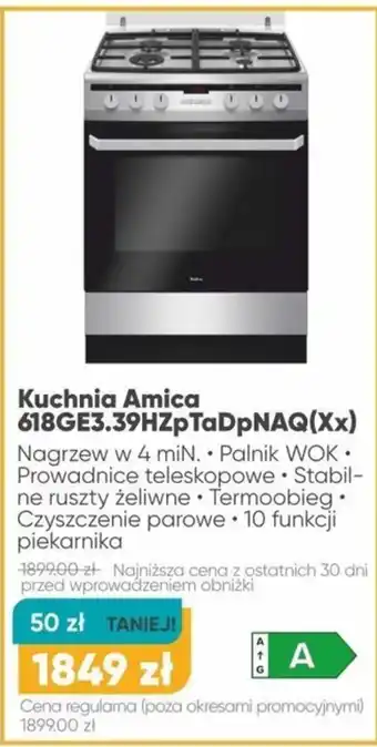 Max Elektro Kuchenka Amica oferta