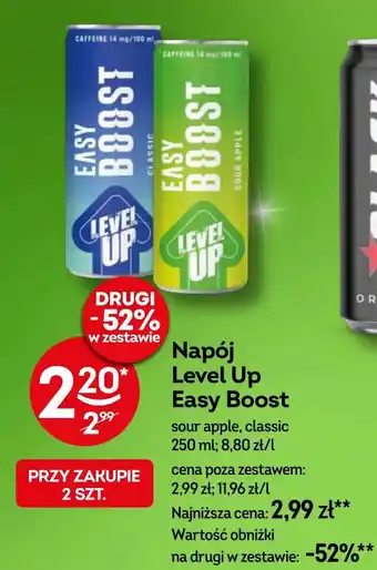 Żabka Napój Easy Boost oferta