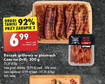 Biedronka Boczek na grilla Czas na grill oferta