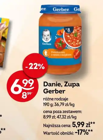 Żabka Zupa Gerber oferta