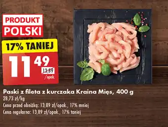 Biedronka Filet z kurczaka Kraina Mięs oferta