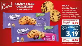 Kaufland MILKA Ciastka Pieguski 135g oferta