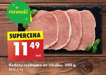 Biedronka Kotlety rozbijane ze schabu, 300 g oferta