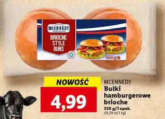 Lidl MCENNEDY Bułki hamburgerowe brioche 320 g oferta