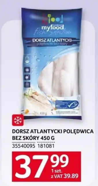 Selgros DORSZ ATLANTYCKI POLĘDWICA BEZ SKÓRY 450 G oferta