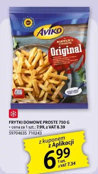 Selgros FRYTKI DOMOWE PROSTE 750 G oferta