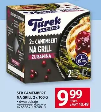 Selgros SER CAMEMBERT NA GRILL 2 x 100 G oferta