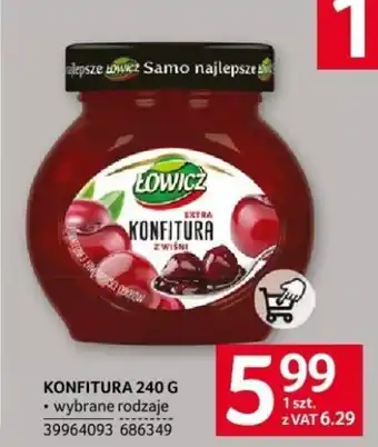 Selgros KONFITURA 240 G oferta