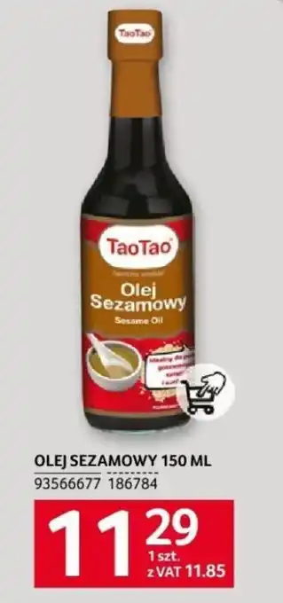 Selgros OLEJ SEZAMOWY 150 ML oferta