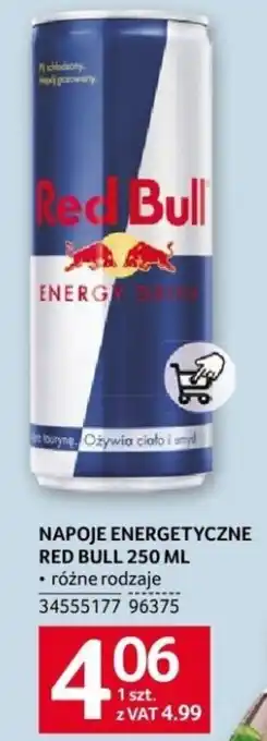 Selgros NAPOJE ENERGETYCZNE RED BULL 250 ML oferta