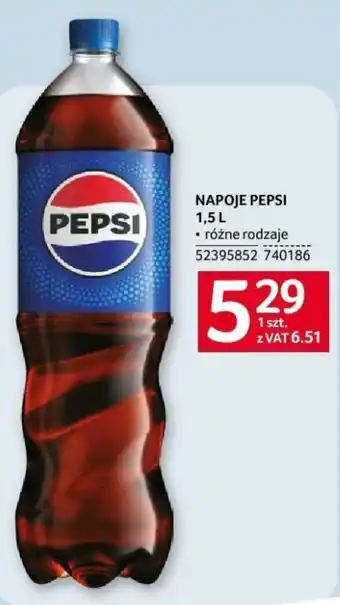 Selgros NAPOJE PEPSI 1,5L oferta