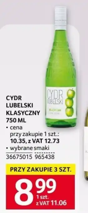 Selgros CYDR LUBELSKI KLASYCZNY 750ml oferta