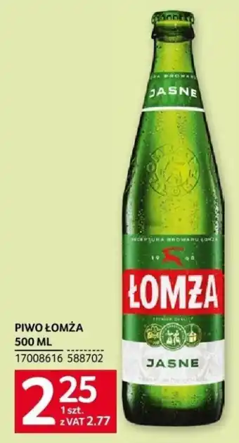 Selgros PIWO ŁOMŻA 500ML oferta