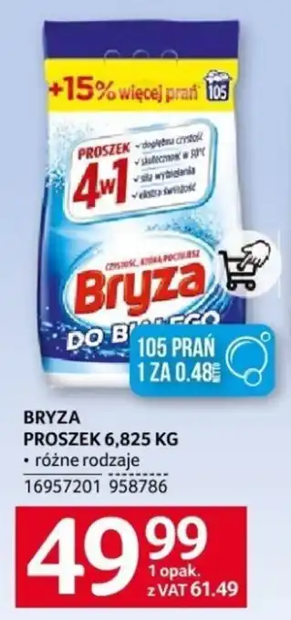 Selgros BRYZA PROSZEK 6,825 KG oferta