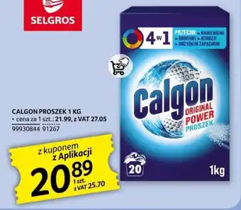 Selgros CALGON PROSZEK 1 KG oferta