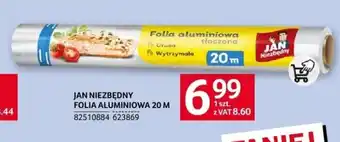 Selgros JAN NIEZBĘDNY FOLIA ALUMINIOWA 20 M oferta