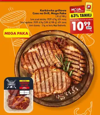 Biedronka Karkówka grillowa Czas na Grill 1kg oferta