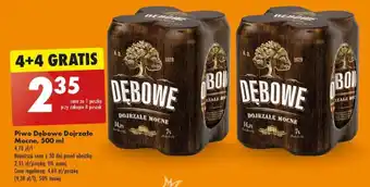 Biedronka Piwo Dębowe Dojrzałe Mocne 500 ml oferta