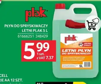 Selgros Płyn do spryskiwaczy Plak oferta