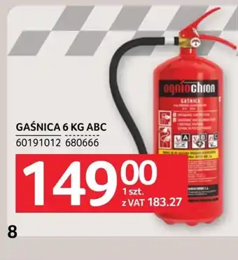 Selgros Gaśnica ABC oferta