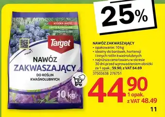 Selgros Nawóz Target oferta