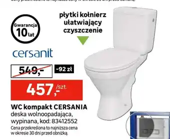Leroy Merlin Kompakt wc Cersanit oferta