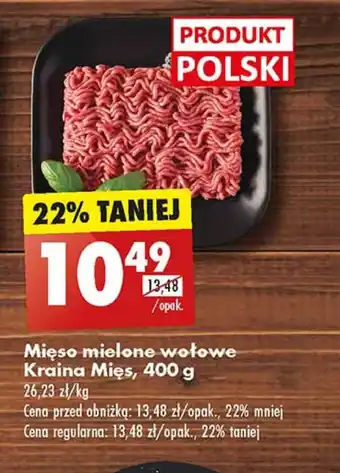 Biedronka Mięso mielone Kraina Mięs oferta