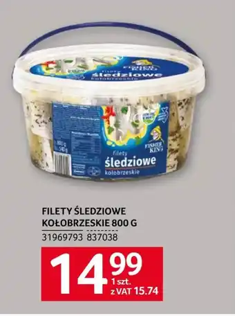 Selgros Filety śledziowe Fisher King oferta