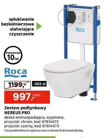 Leroy Merlin Zestaw podtynkowy Roca oferta